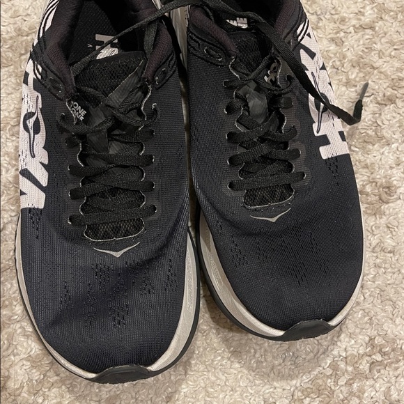 Hoka One One Sneaker Carbon X Size 7 Athletic Running Shoes - Picture 4 of 9